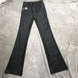 Appercloth black leather pants